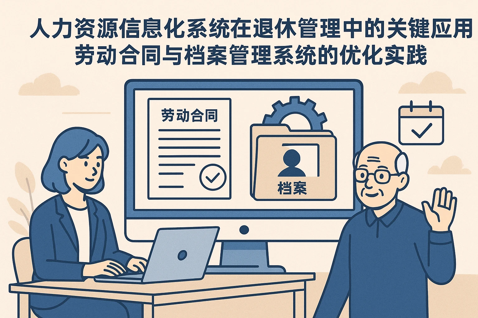 人力资源信息化系统在退休管理中的关键应用:劳动合同与档案管理系统的优化实践