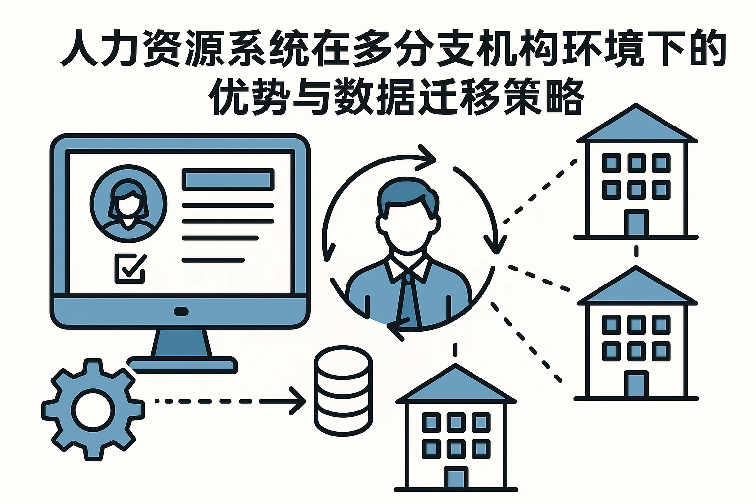 人力资源系统在多分支机构环境下的优势与数据迁移策略