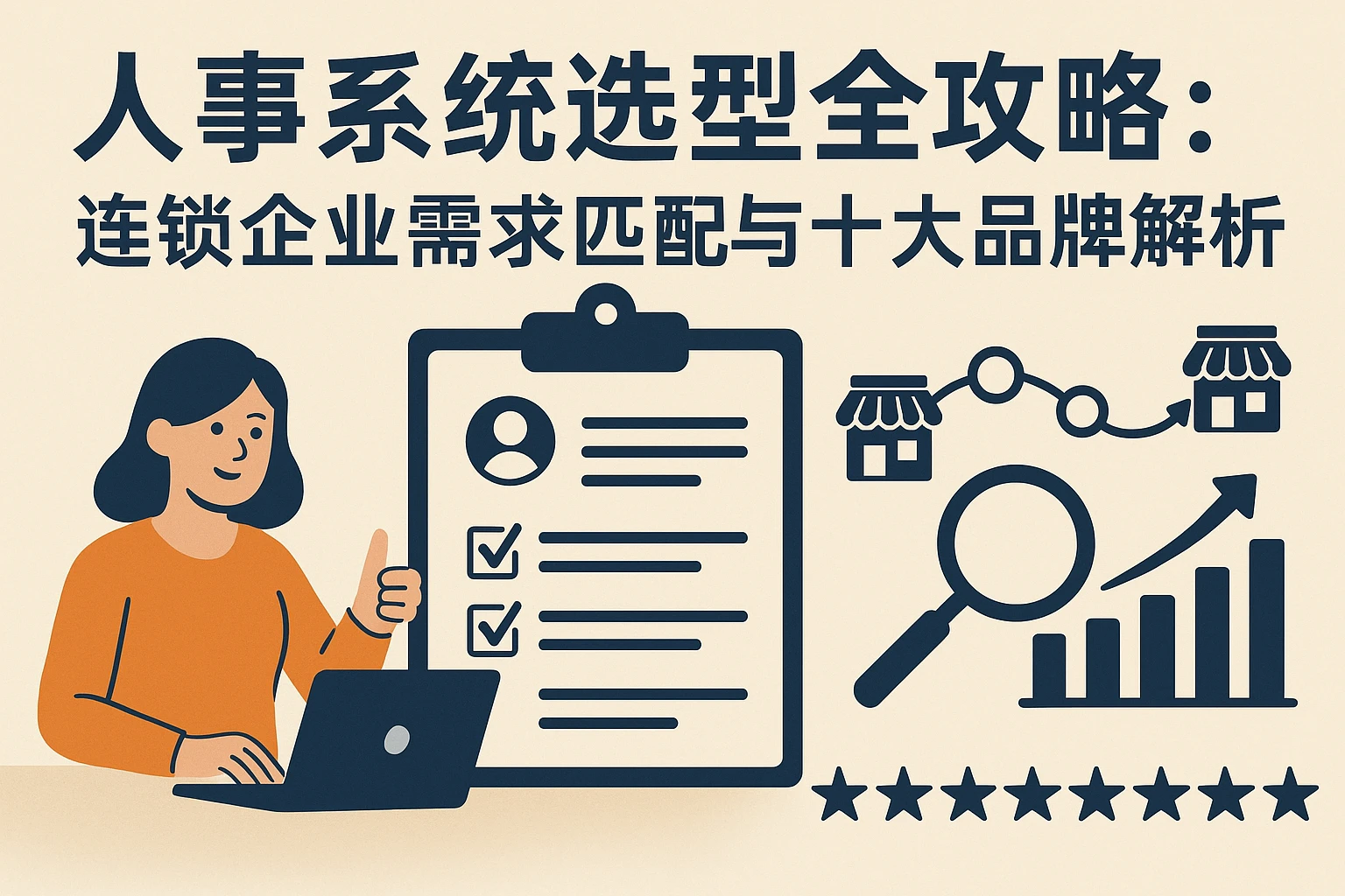 人事系统选型全攻略：连锁企业需求匹配与十大品牌解析