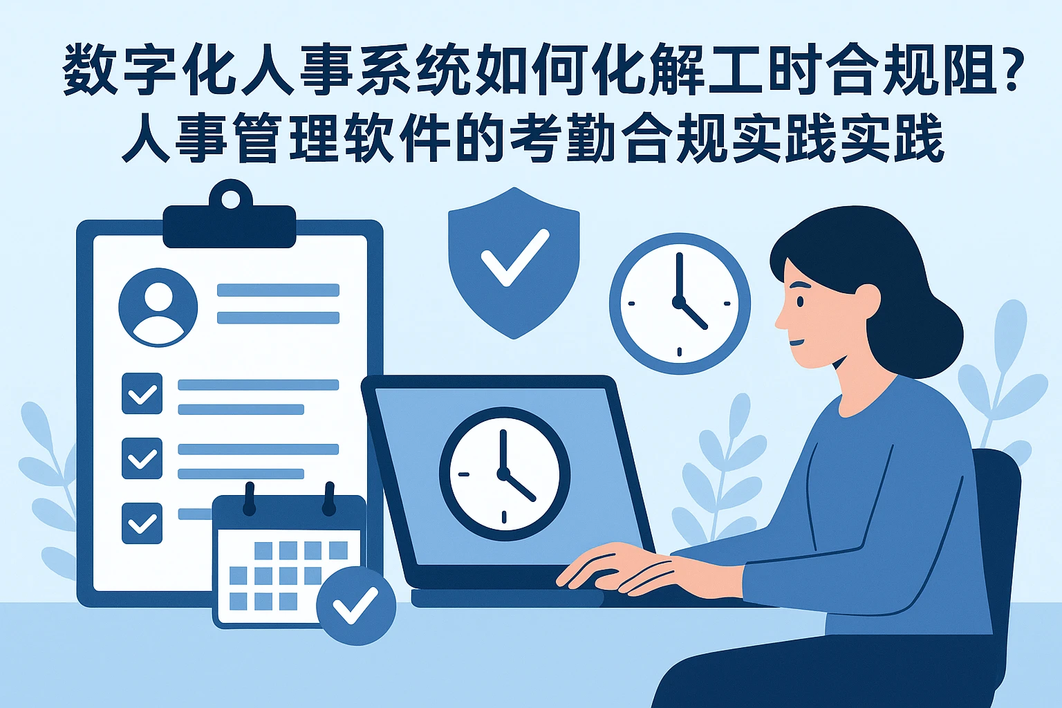数字化人事系统如何化解工时合规难题?人事管理软件的考勤合规实践