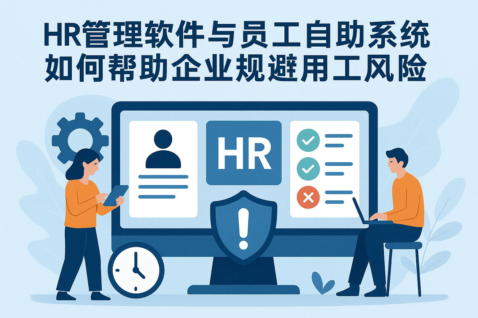 HR管理软件与员工自助系统如何帮助企业规避用工风险