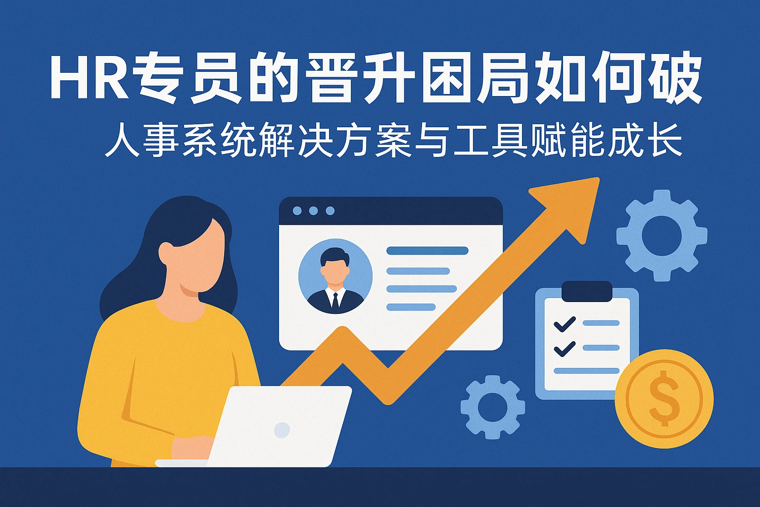 HR专员的晋升困局如何破?人事系统解决方案与工具赋能成长