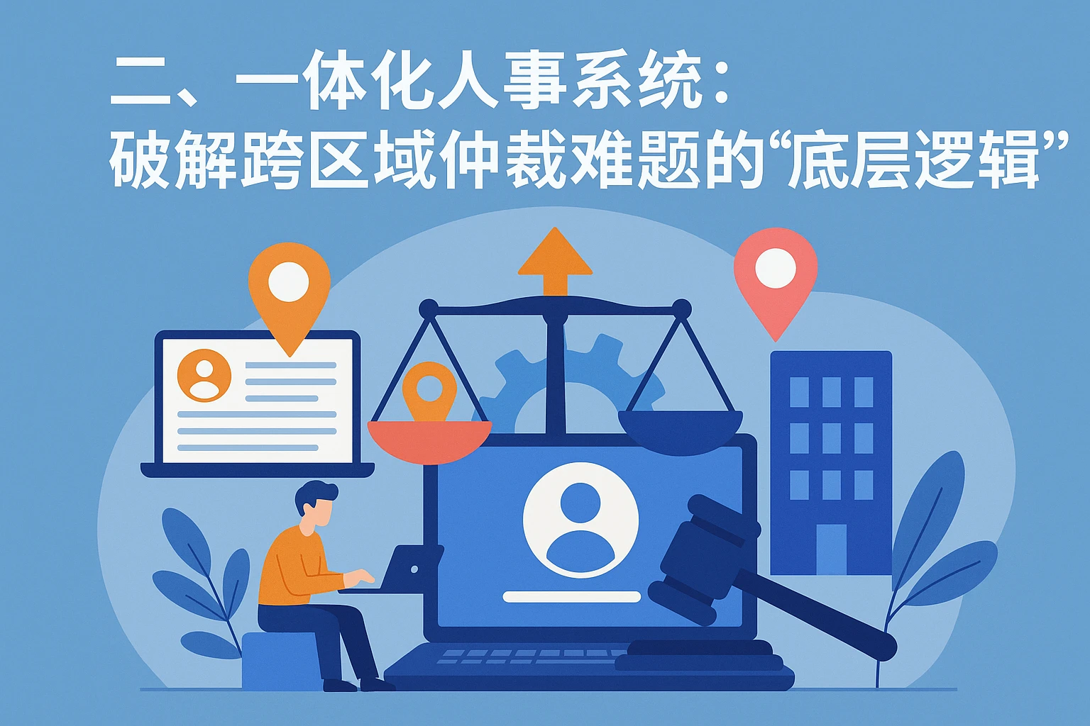 二、一体化人事系统:破解跨区域仲裁难题的“底层逻辑”