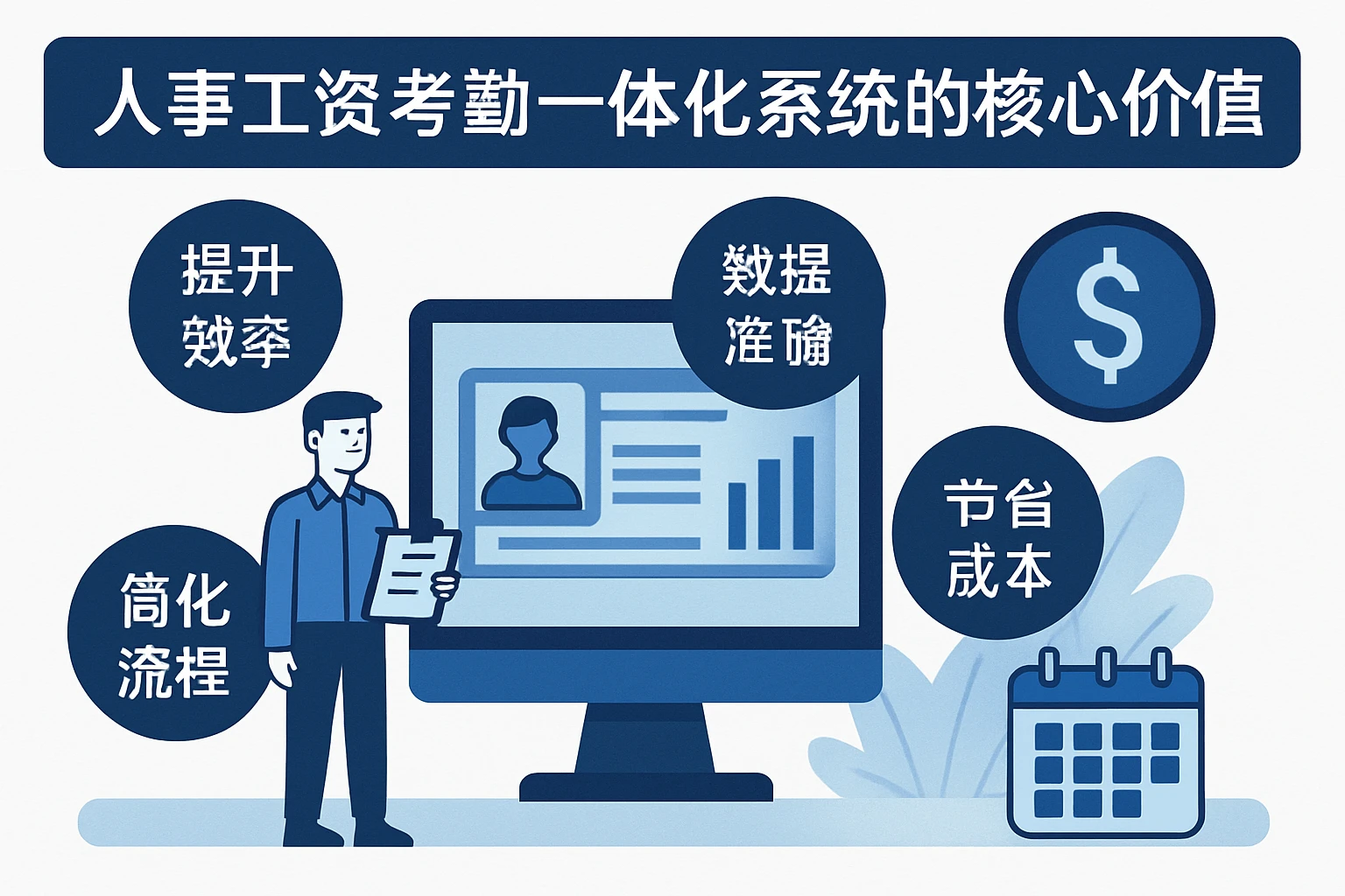 人事工资考勤一体化系统的核心价值