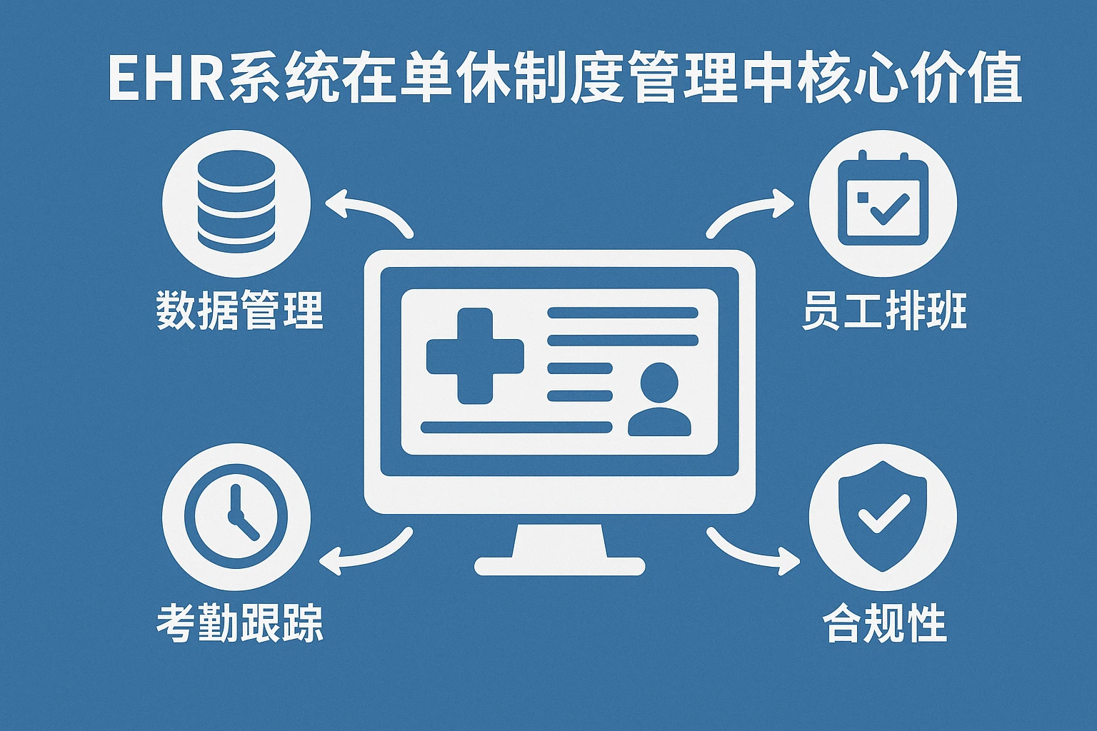 EHR系统在单休制度管理中的核心价值