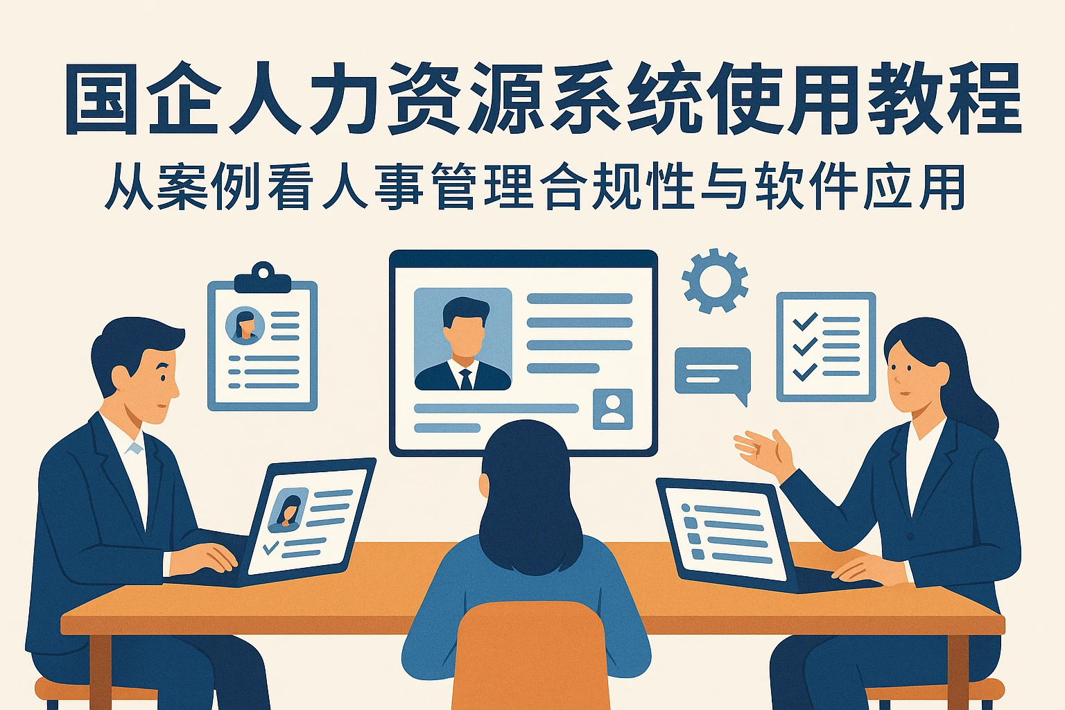 国企人力资源系统使用教程：从案例看人事管理合规性与软件应用