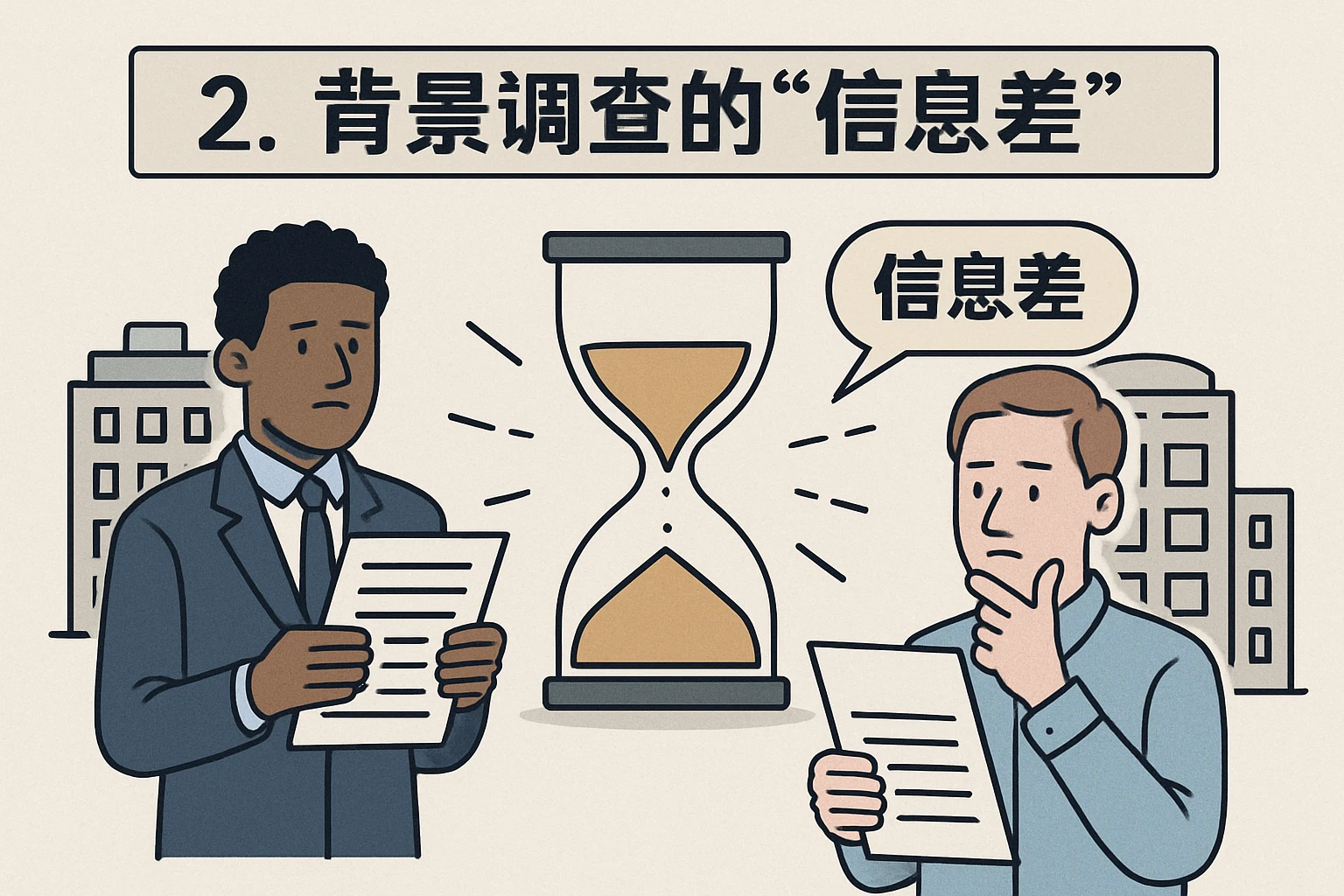 2. 背景调查的“信息差”