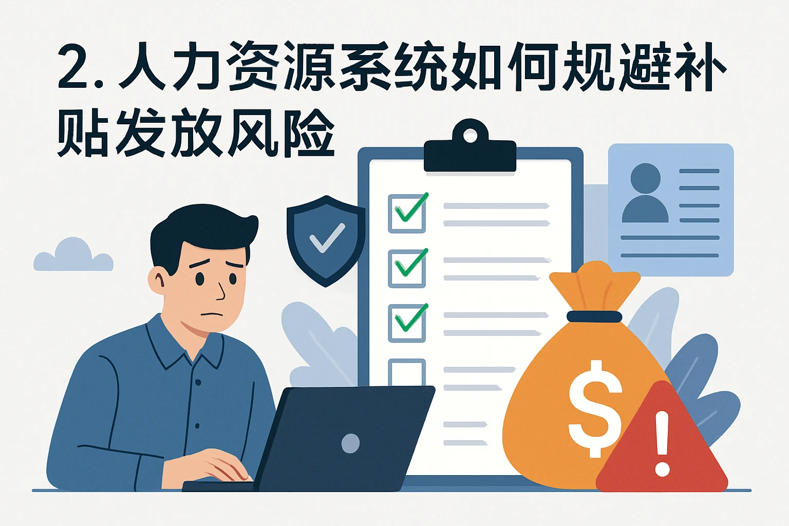 2. 人力资源系统如何规避补贴发放风险