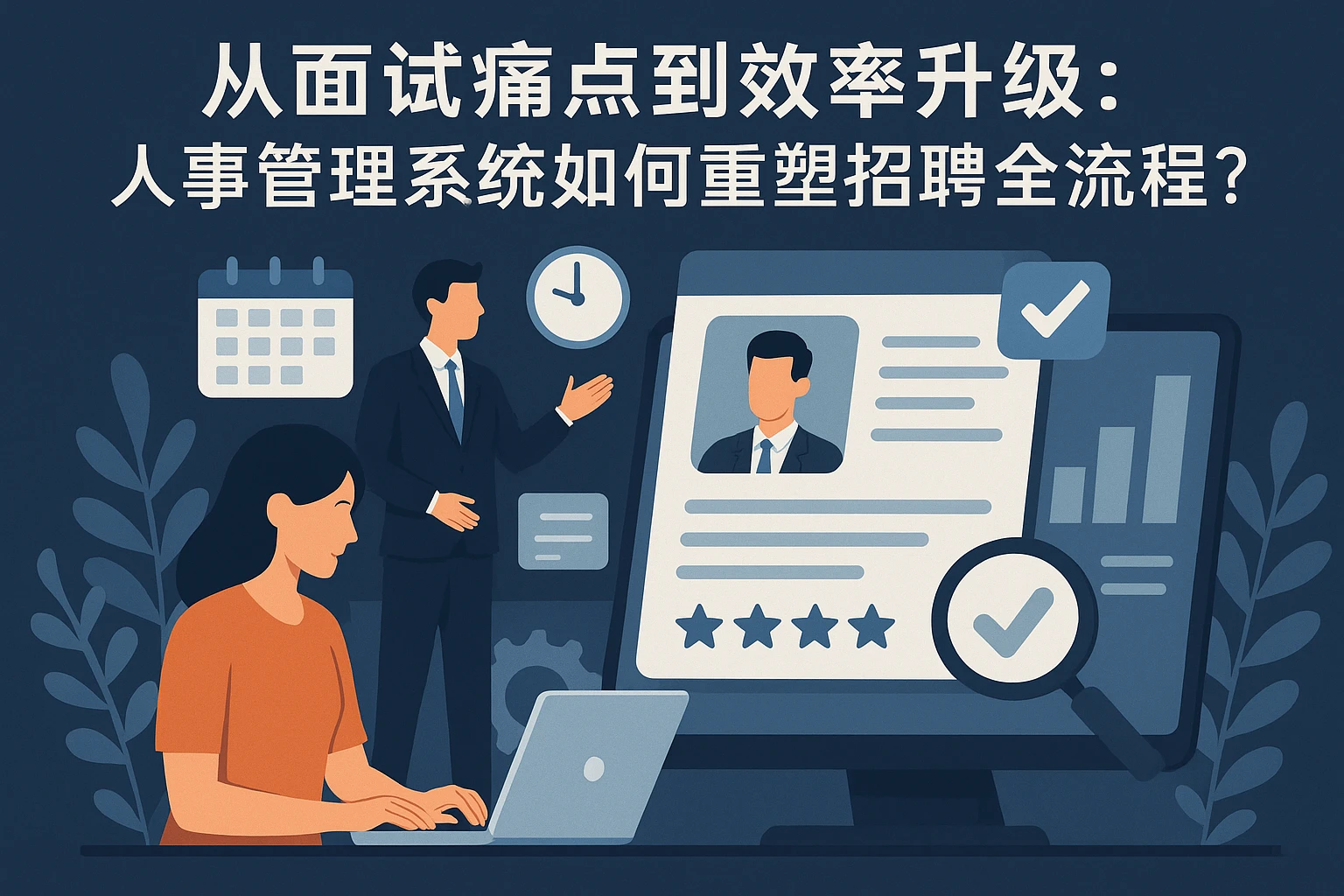 从面试痛点到效率升级:人事管理系统如何重塑招聘全流程?