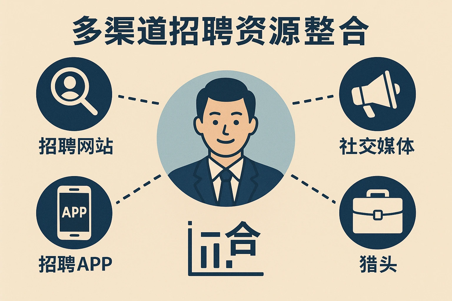 多渠道招聘资源整合
