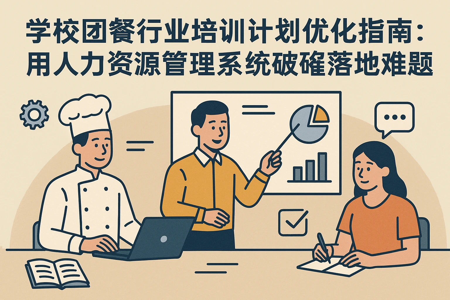 学校团餐行业培训计划优化指南：用人力资源管理系统破解落地难题
