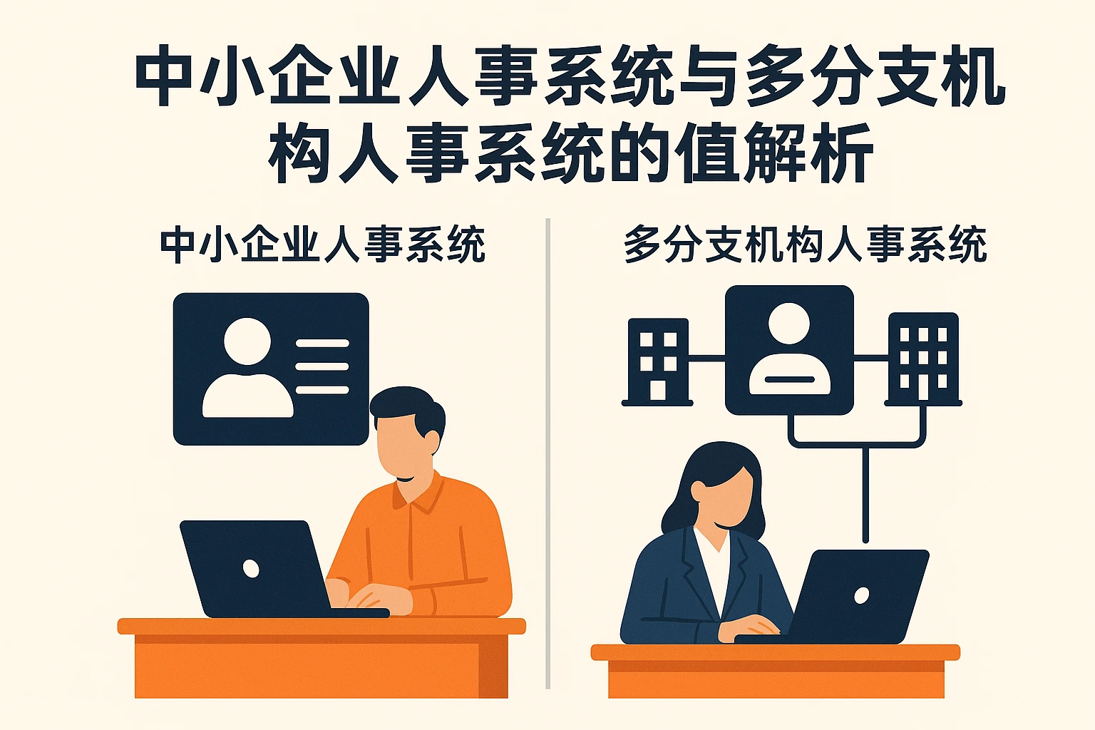中小企业人事系统与多分支机构人事系统的价值解析