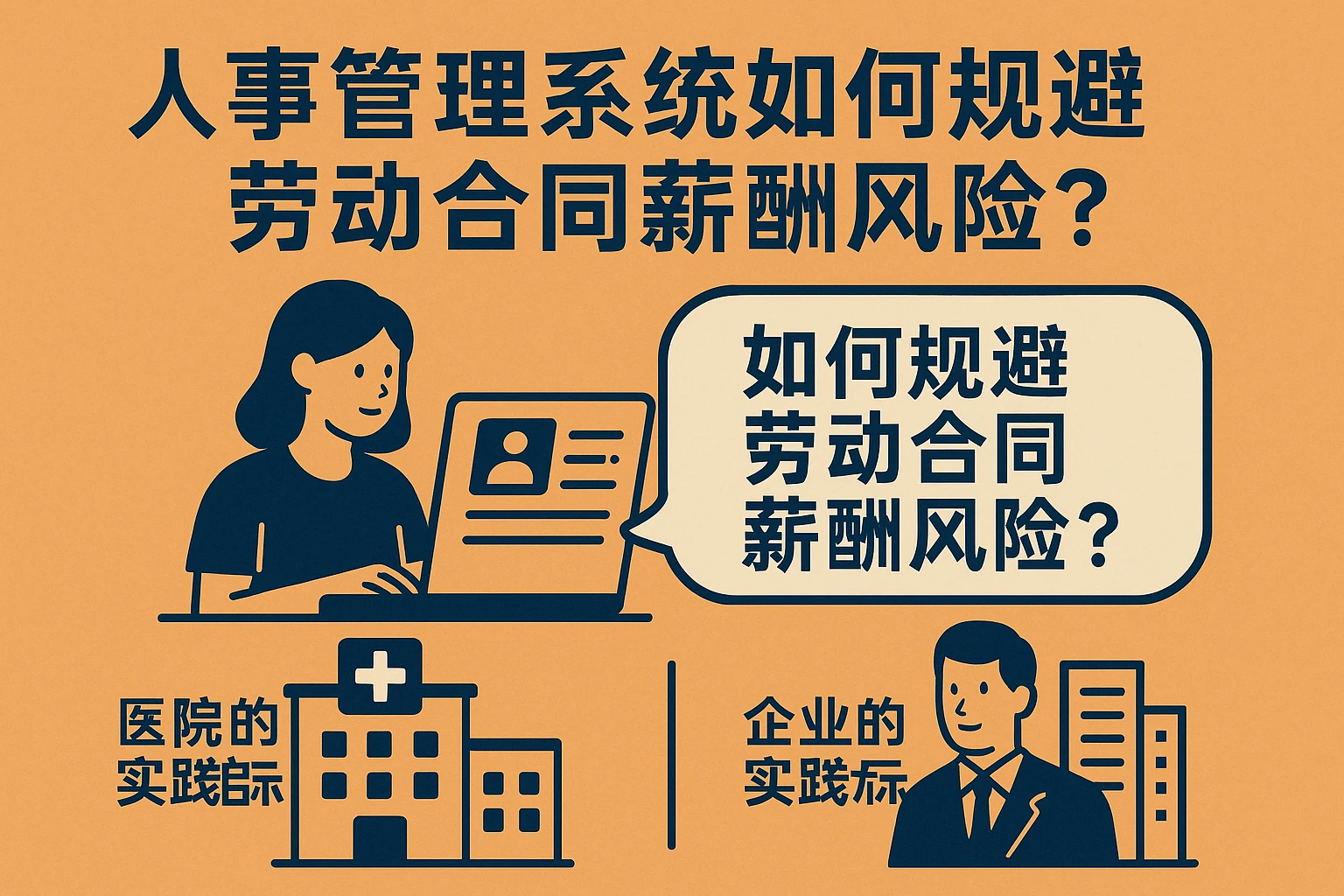 人事管理系统如何规避劳动合同薪酬风险?医院与企业的实践启示