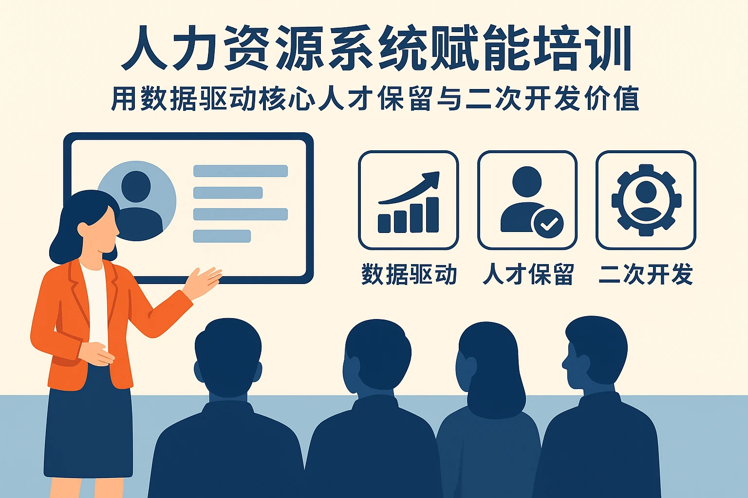 人力资源系统赋能培训:用数据驱动核心人才保留与二次开发价值