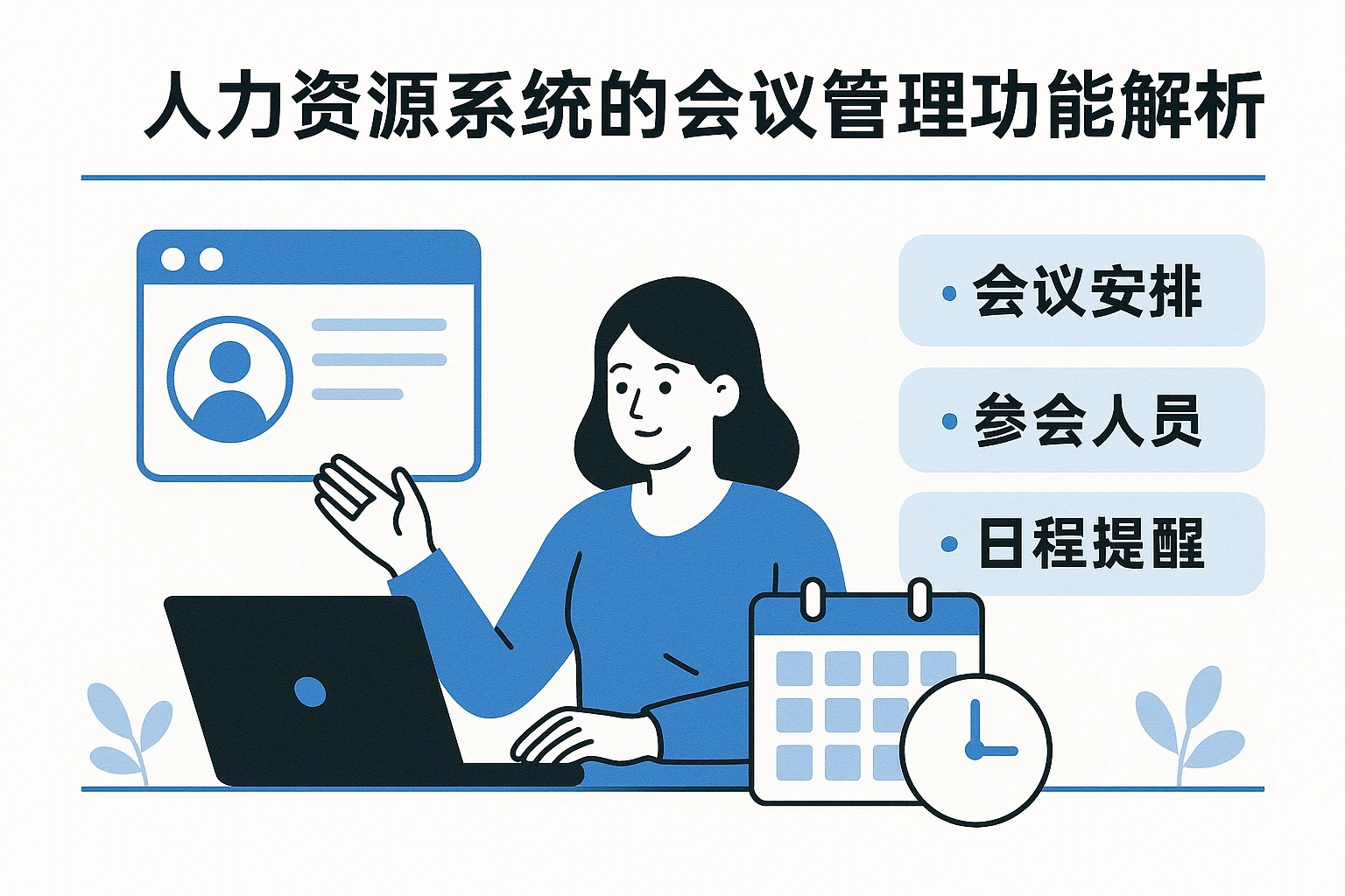 人力资源系统的会议管理功能解析
