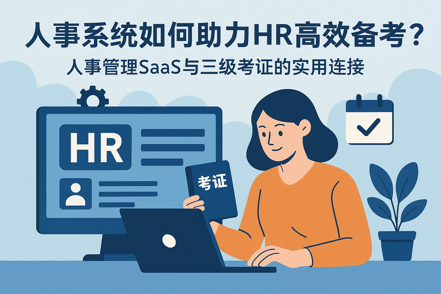 人事系统如何助力HR高效备考？人事管理SaaS与三级考证的实用连接