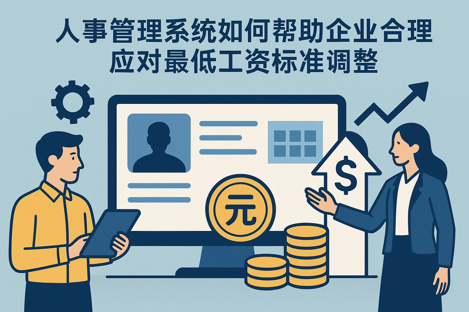 人事管理系统如何帮助企业合理应对最低工资标准调整