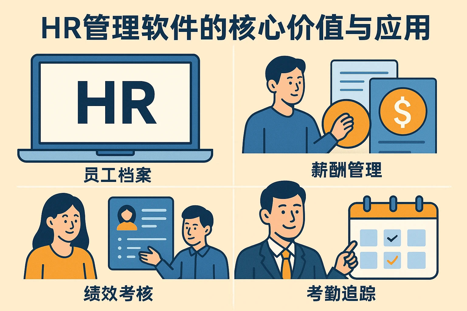 HR管理软件的核心价值与应用