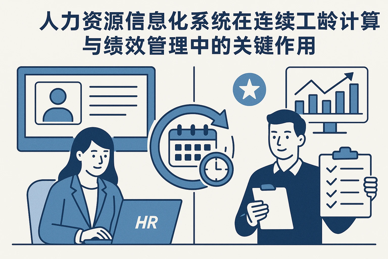 人力资源信息化系统在连续工龄计算与绩效管理中的关键作用