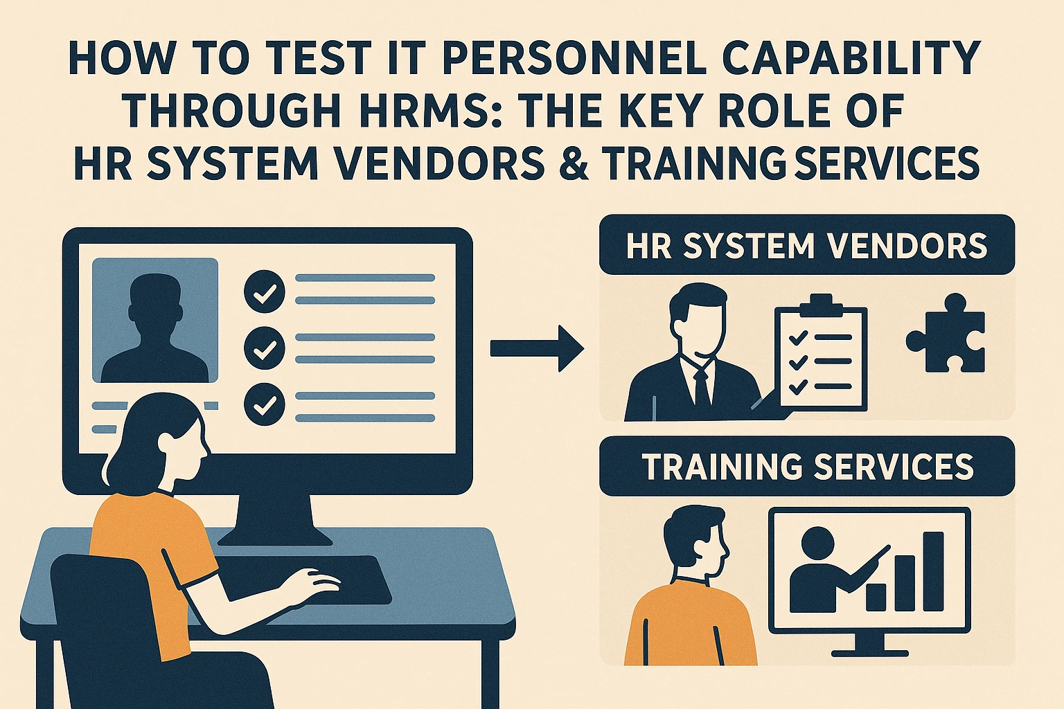 如何通过人力资源管理系统测试IT人员能力:人事系统厂商与培训服务的关键作用