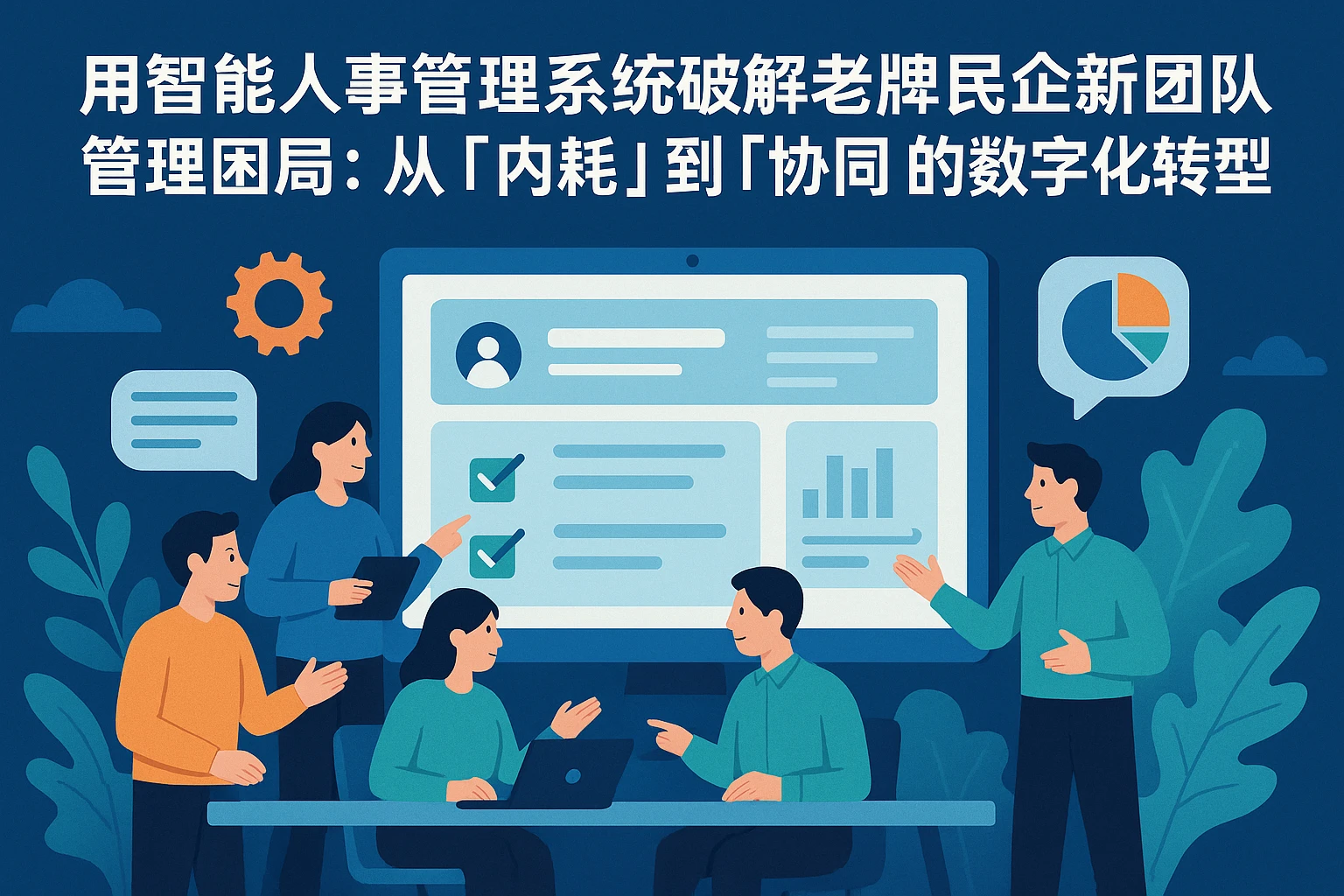 用智能人事管理系统破解老牌民企新团队管理困局：从“内耗”到“协同”的数字化转型之路