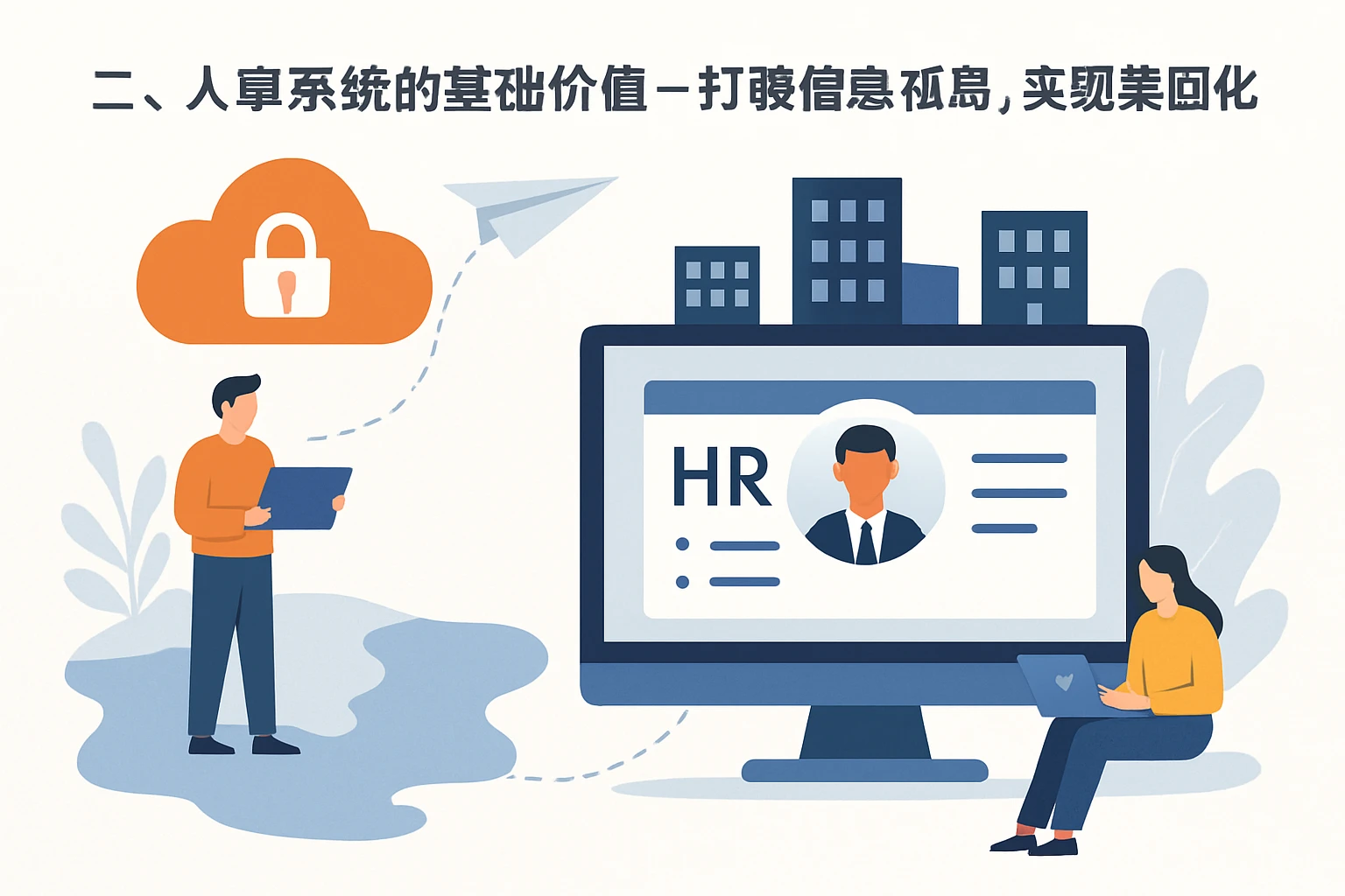 二、人事系统的基础价值——打破信息孤岛，实现集团化管控