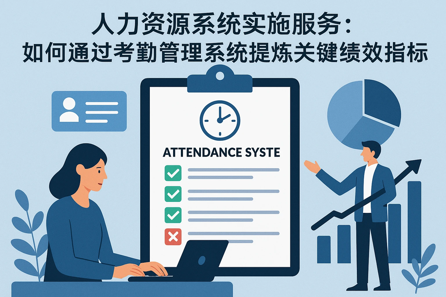人力资源系统实施服务：如何通过考勤管理系统提炼关键绩效指标