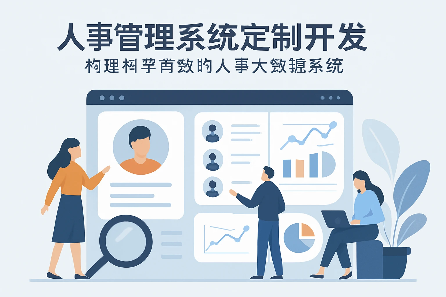 人事管理系统定制开发：构建科学高效的人事大数据系统