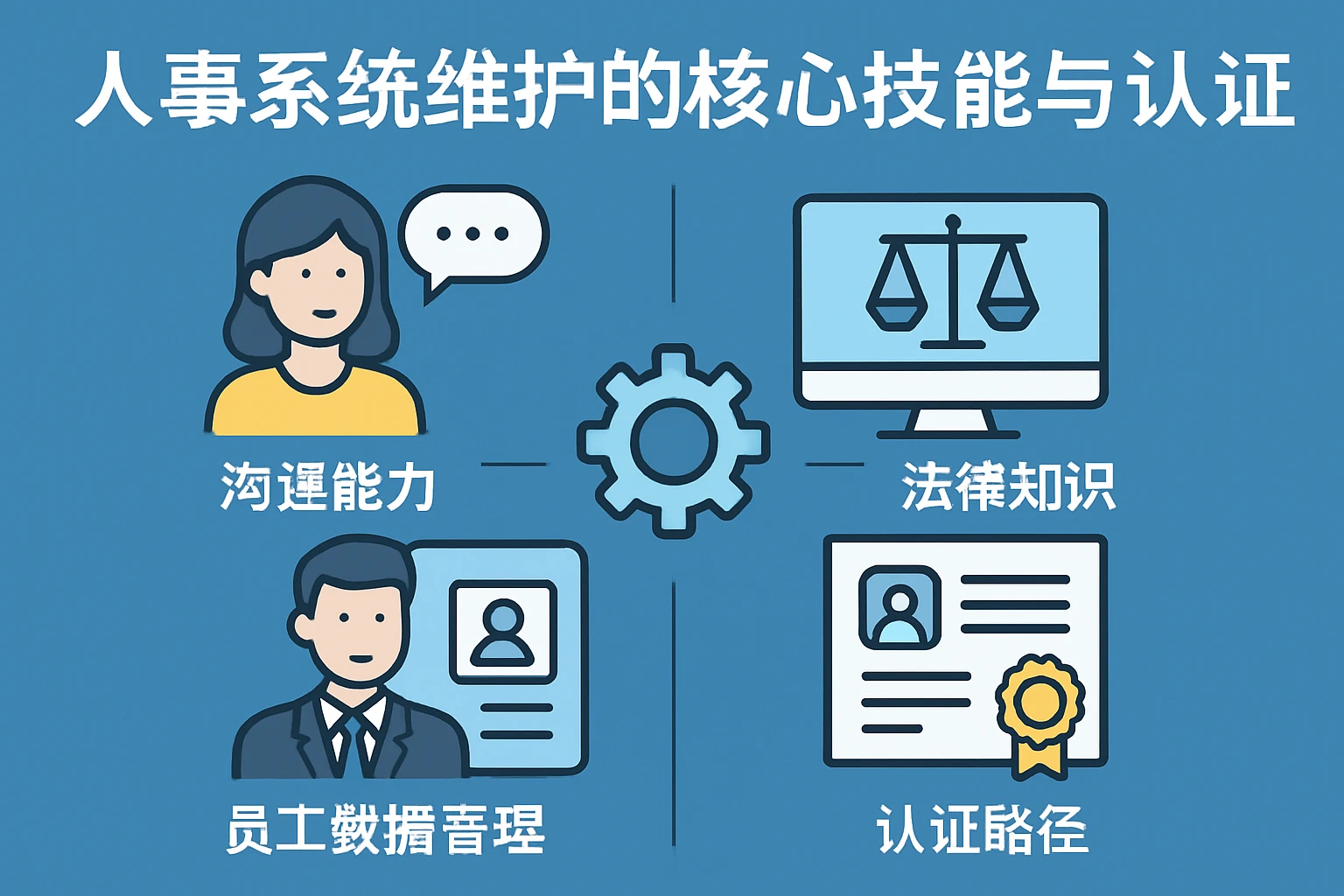 人事系统维护的核心技能与认证路径