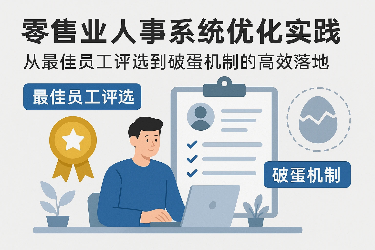 零售业人事系统优化实践:从最佳员工评选到破蛋机制的高效落地