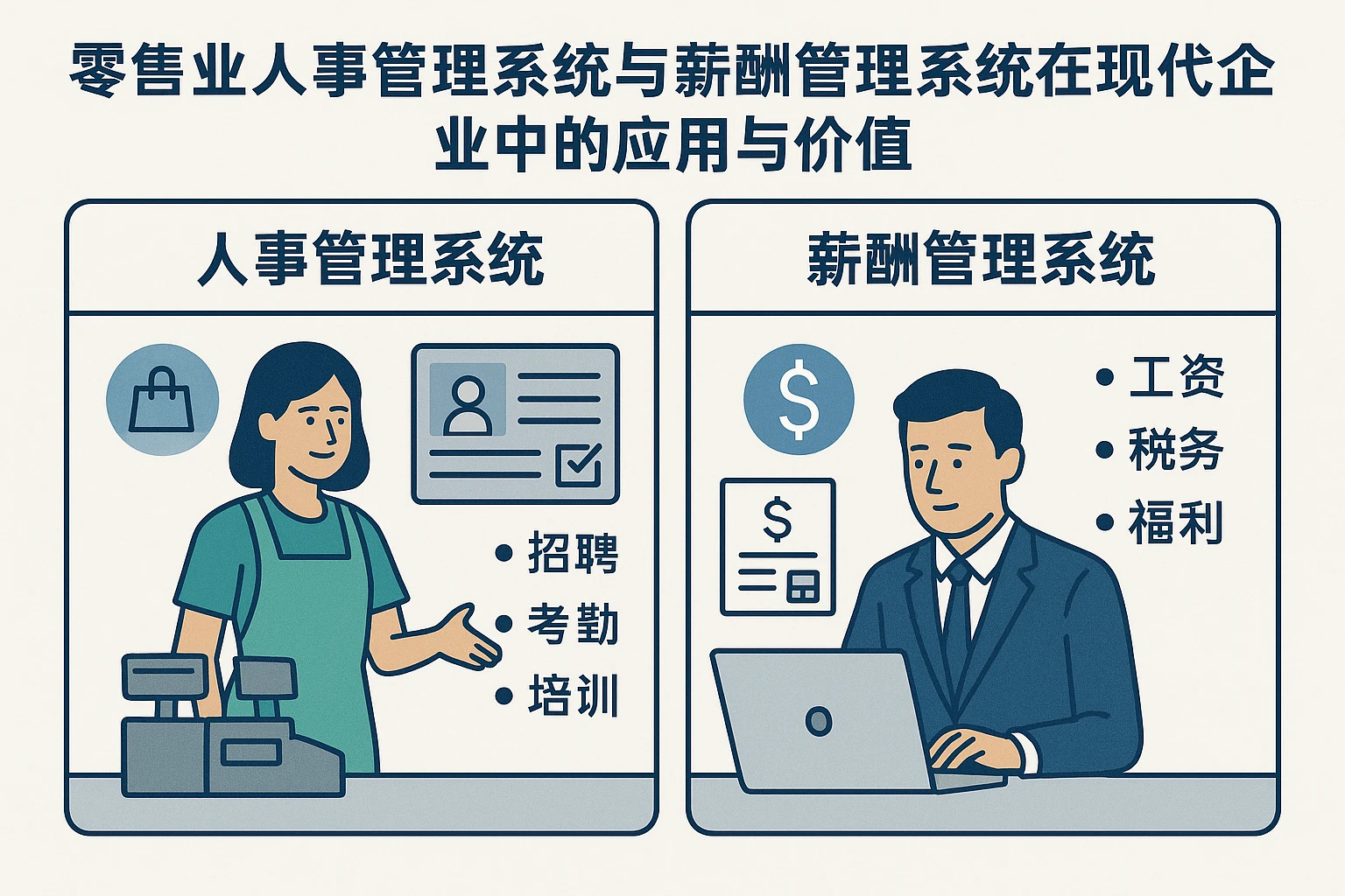 零售业人事管理系统与薪酬管理系统在现代企业中的应用与价值