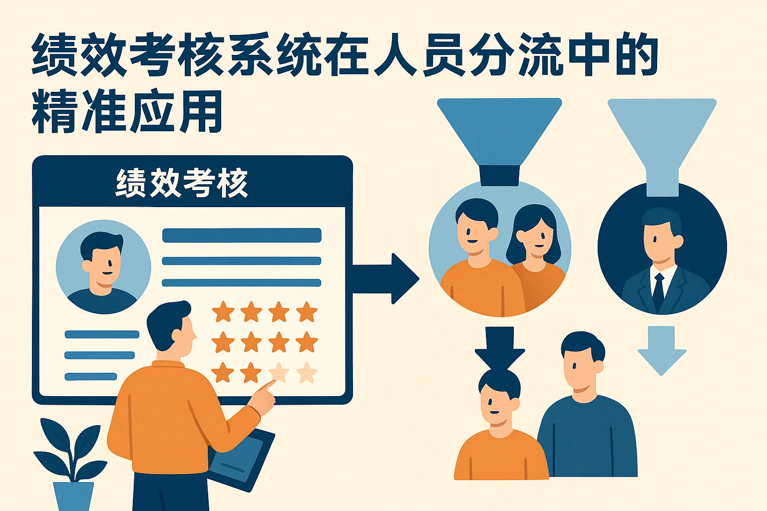 绩效考核系统在人员分流中的精准应用