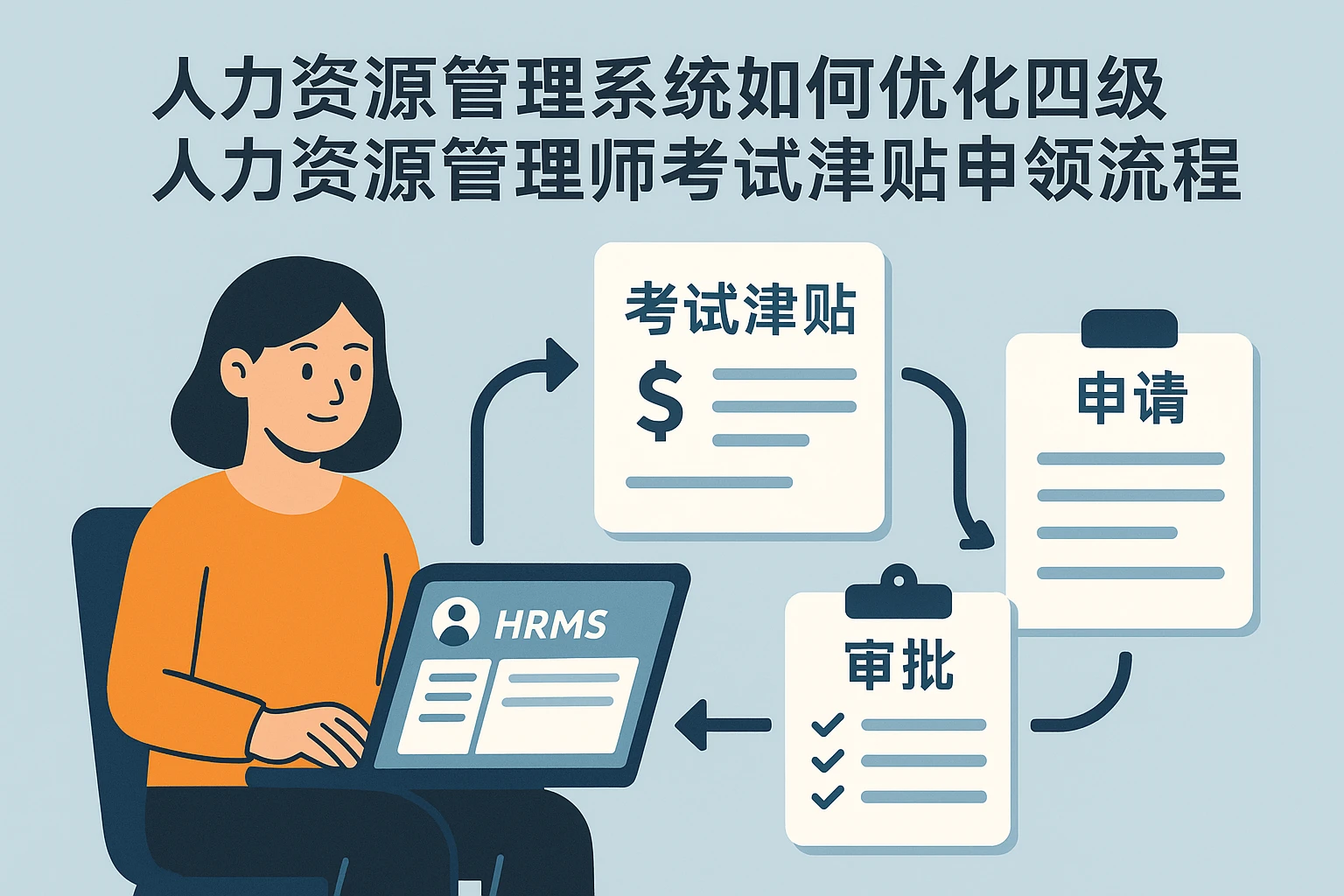 人力资源管理系统如何优化四级人力资源管理师考试津贴申领流程