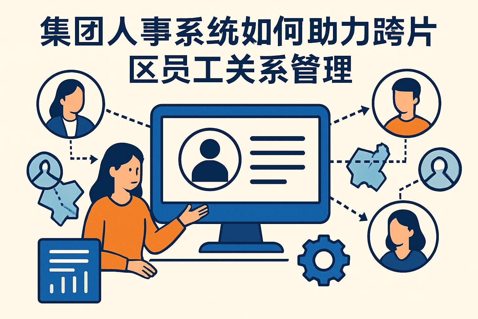 集团人事系统如何助力跨片区员工关系管理