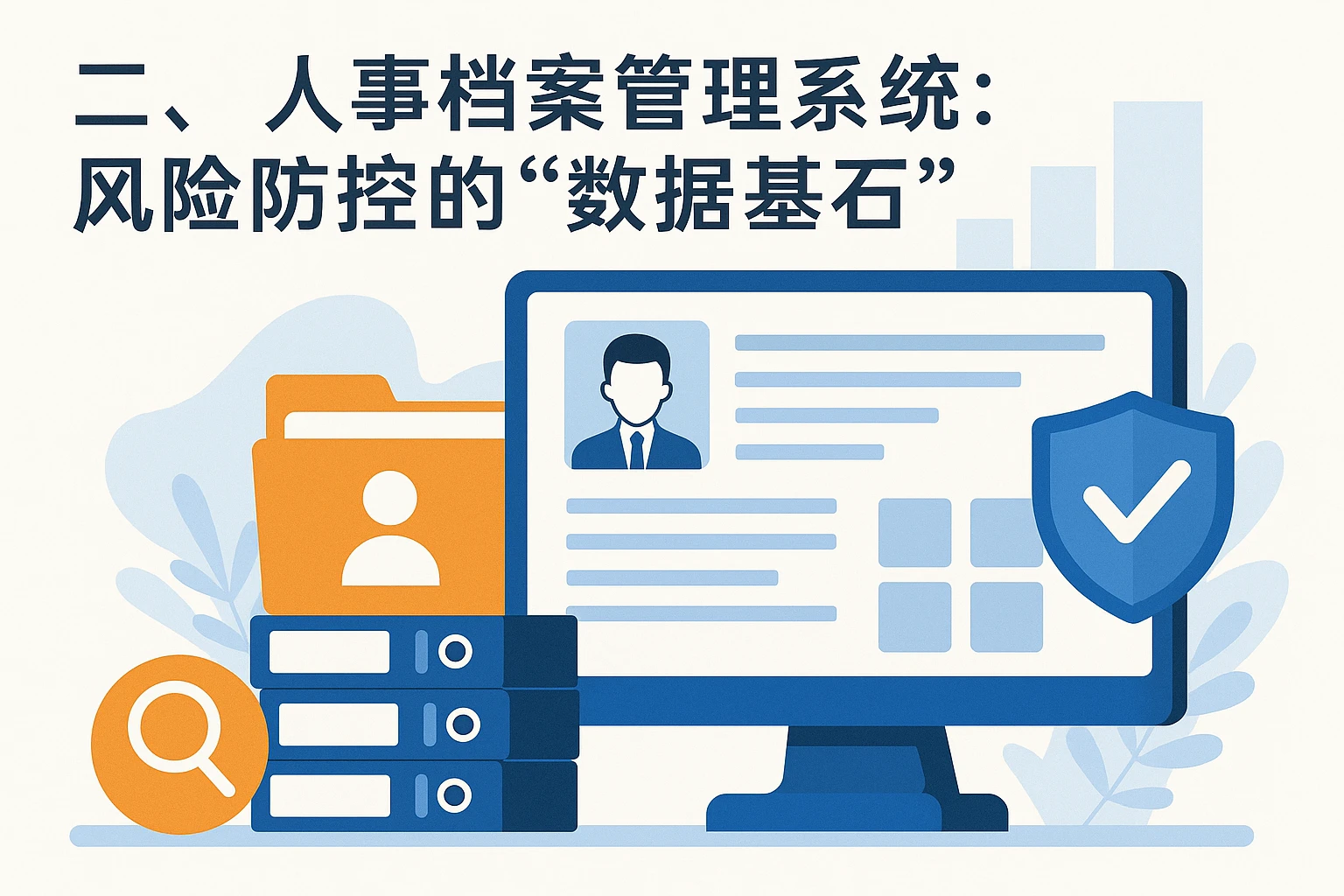 二、人事档案管理系统:风险防控的“数据基石”