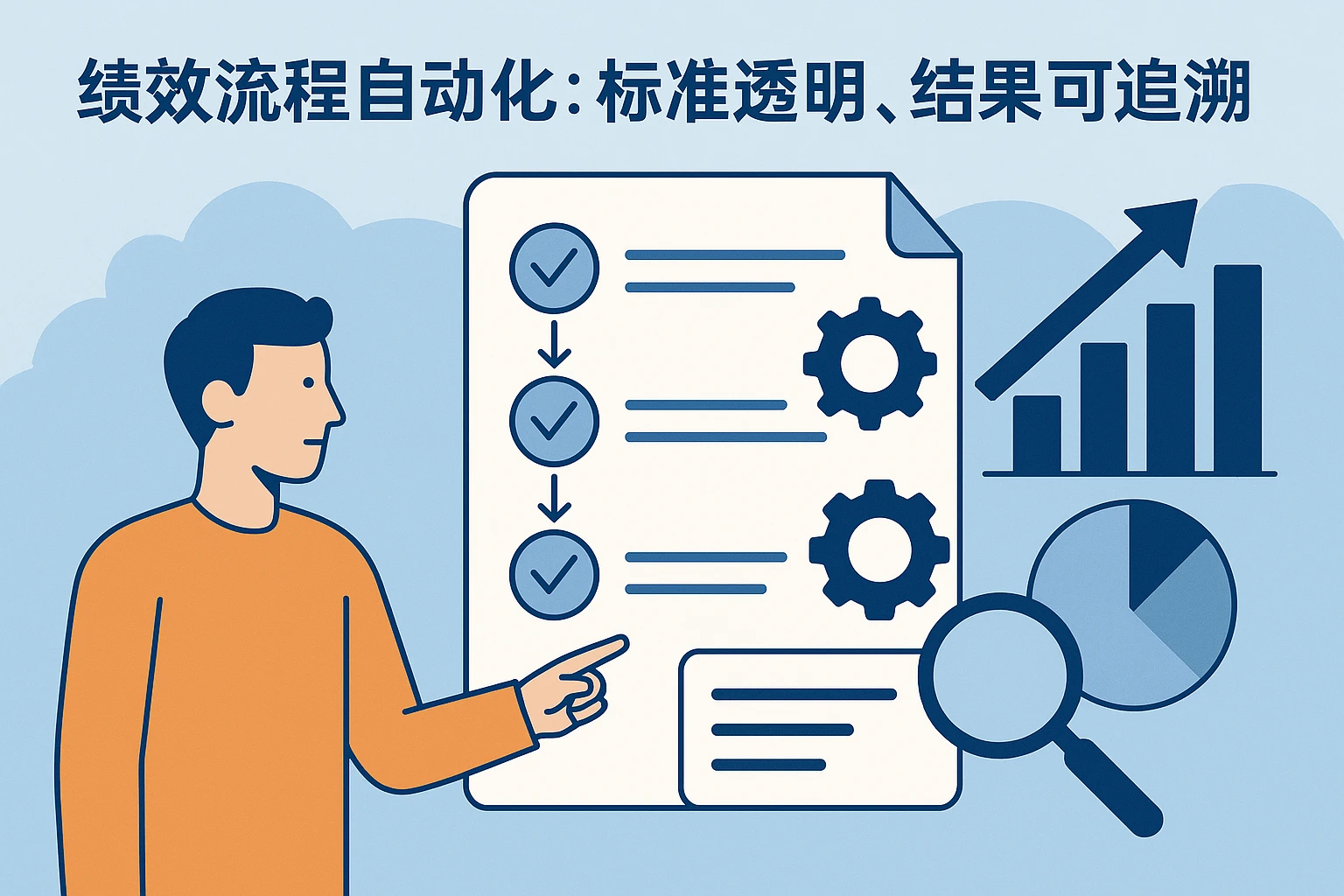 2. 绩效流程自动化：标准透明，结果可追溯