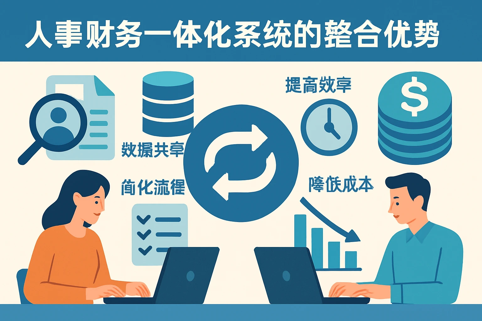 人事财务一体化系统的整合优势