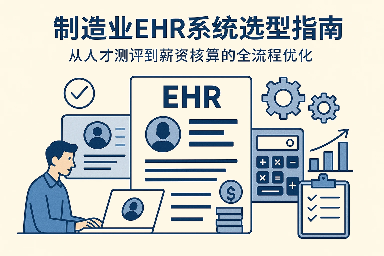 制造业EHR系统选型指南：从人才测评到薪资核算的全流程优化