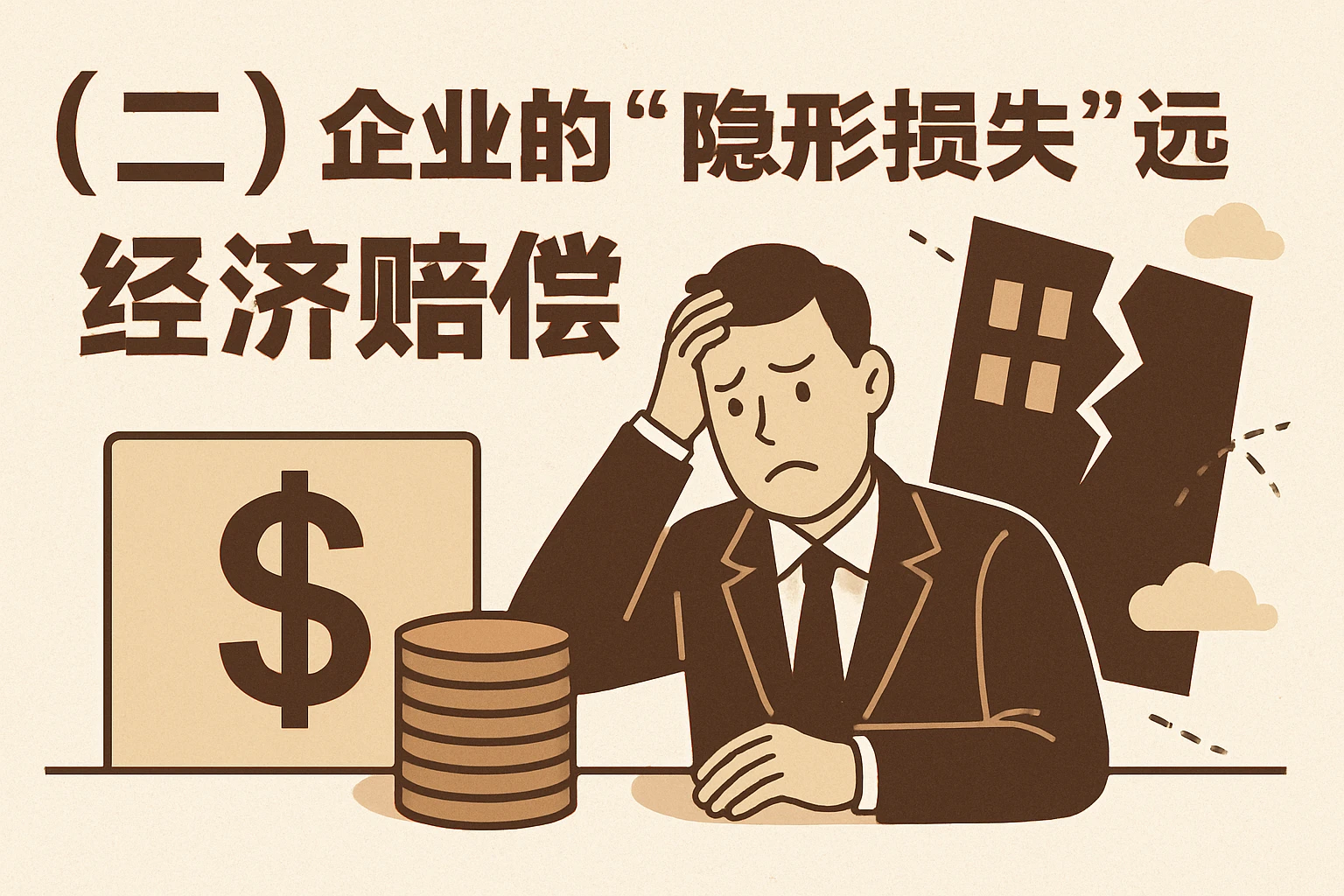 (二)企业的“隐形损失”远不止经济赔偿