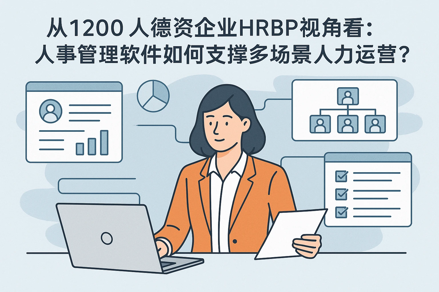 从1200人德资企业HRBP视角看:人事管理软件如何支撑多场景人力运营?