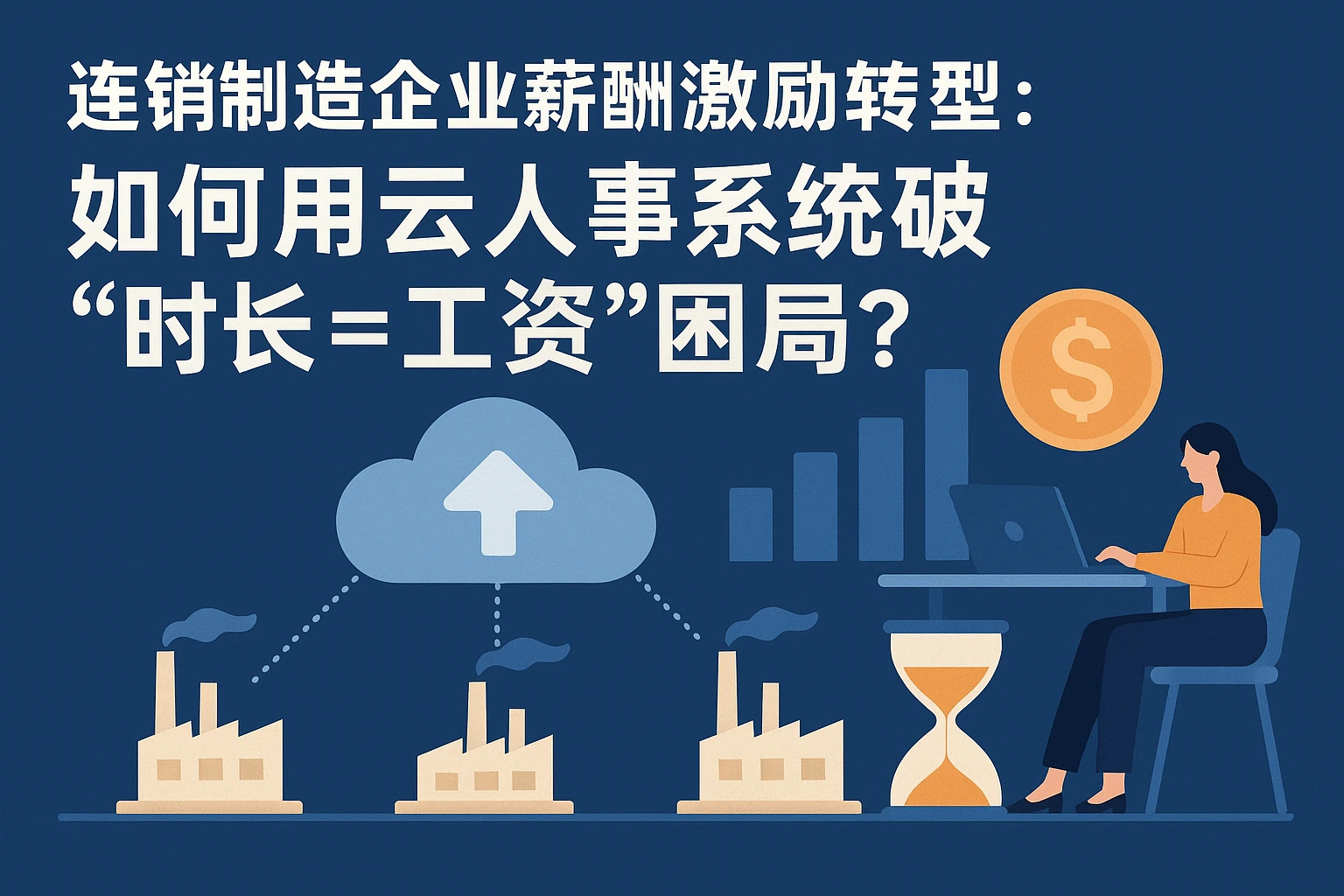 连锁制造企业薪酬激励转型：如何用云人事系统破解“时长=工资”困局？
