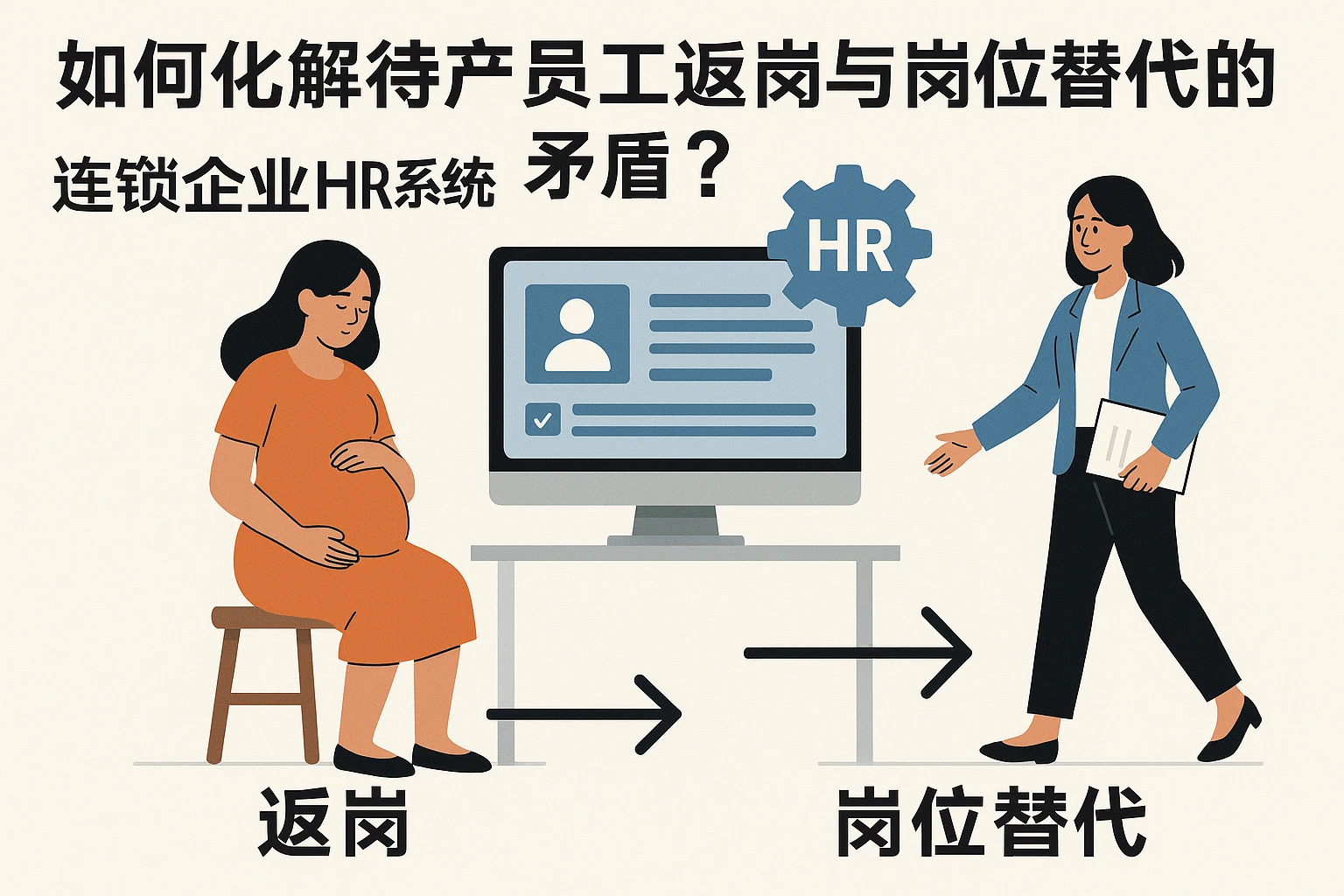 连锁企业HR系统如何化解待产员工返岗与岗位替代的矛盾？