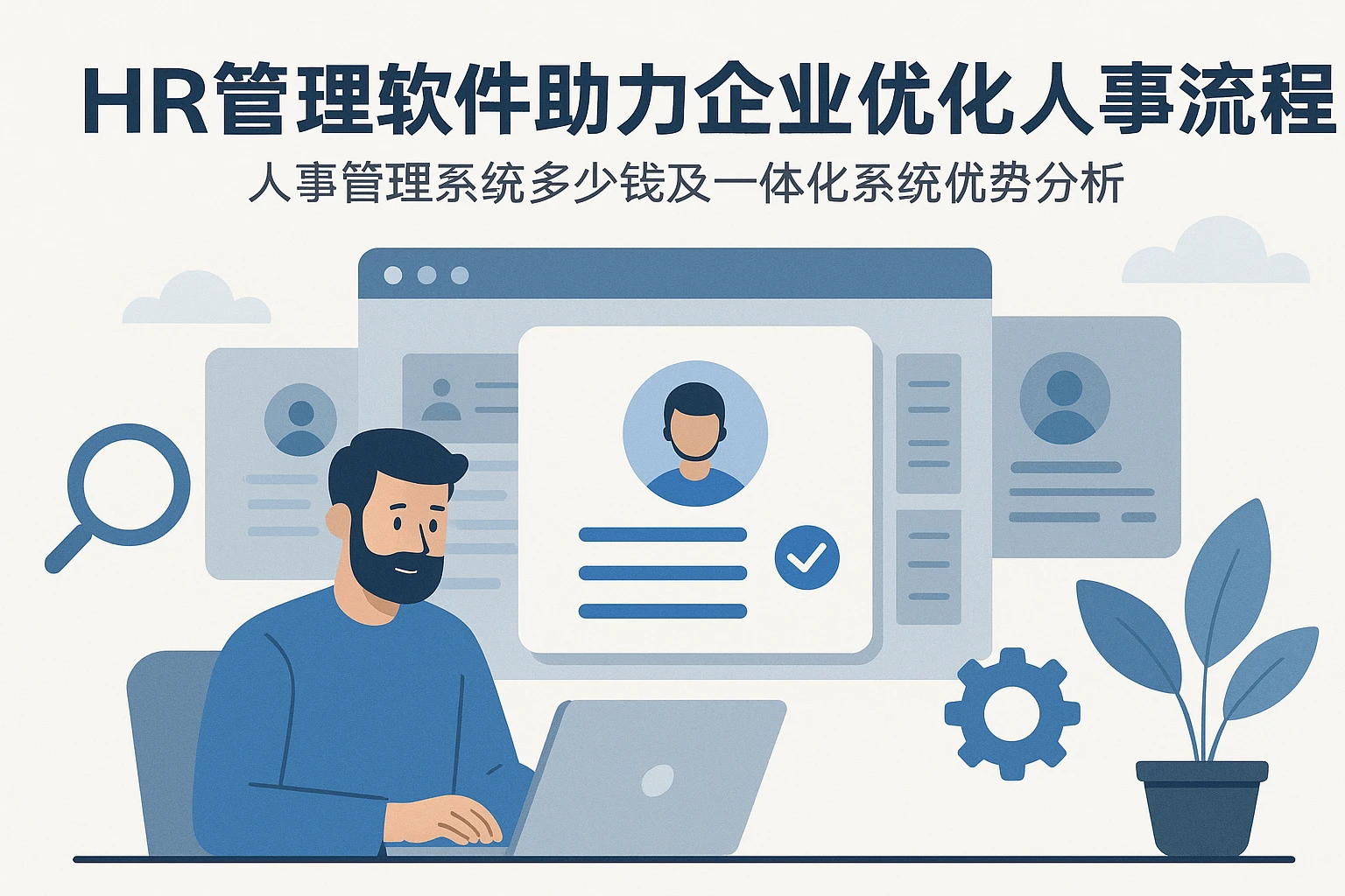 HR管理软件助力企业优化人事流程：人事管理系统多少钱及一体化系统优势分析