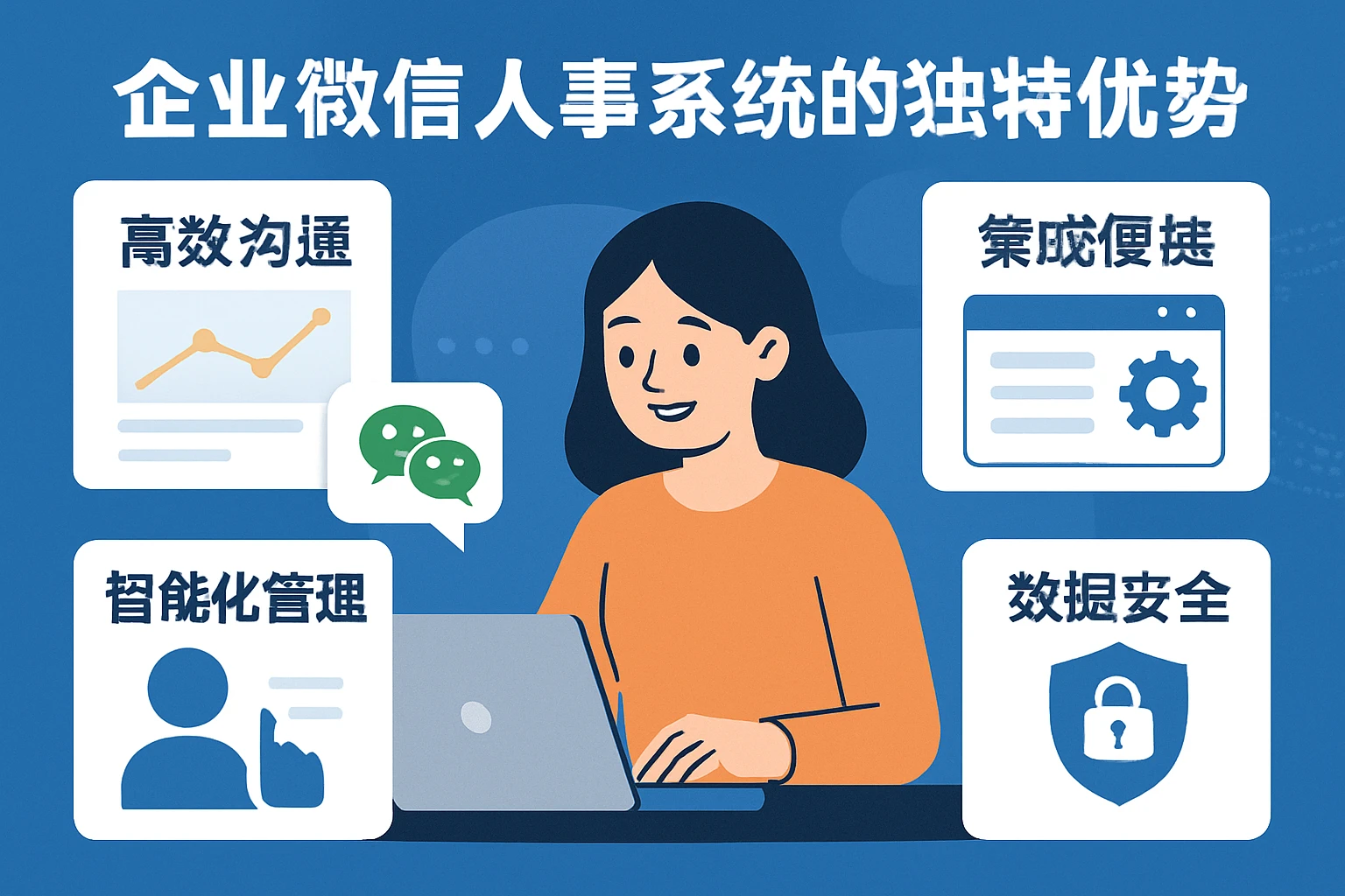 企业微信人事系统的独特优势