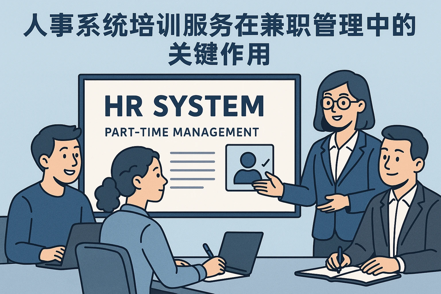 人事系统培训服务在兼职管理中的关键作用