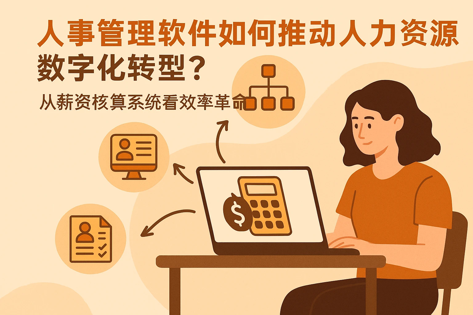 人事管理软件如何推动人力资源数字化转型?从薪资核算系统看效率革命