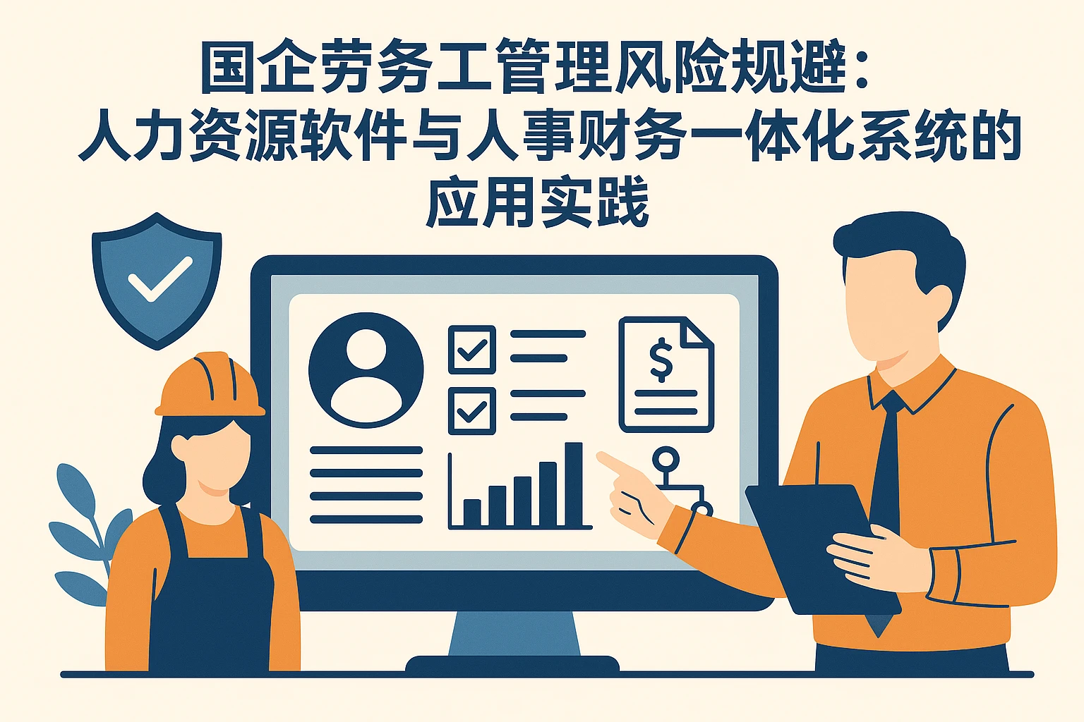 国企劳务工管理风险规避：人力资源软件与人事财务一体化系统的应用实践