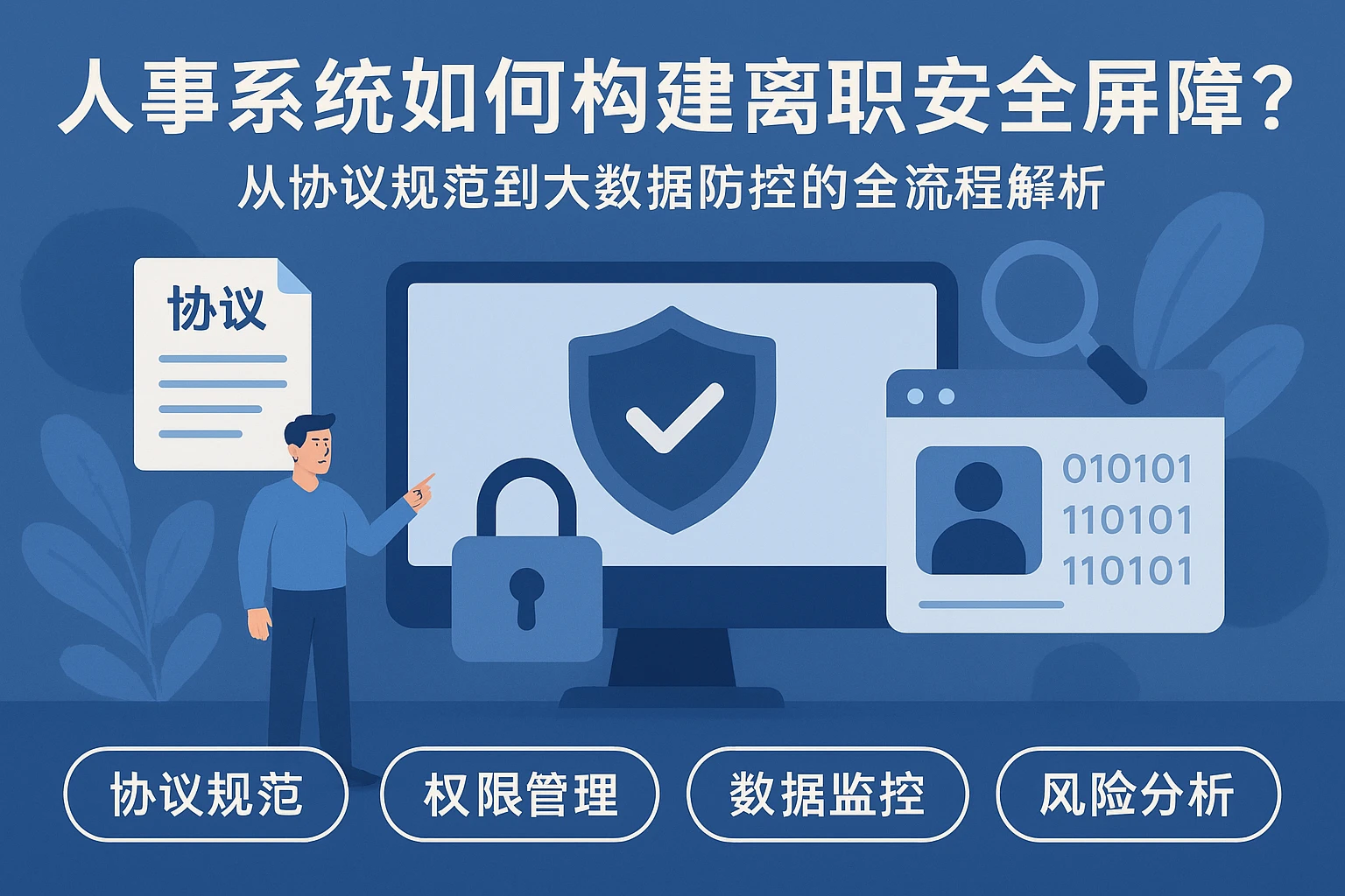 人事系统如何构建离职安全屏障？从协议规范到大数据防控的全流程解析