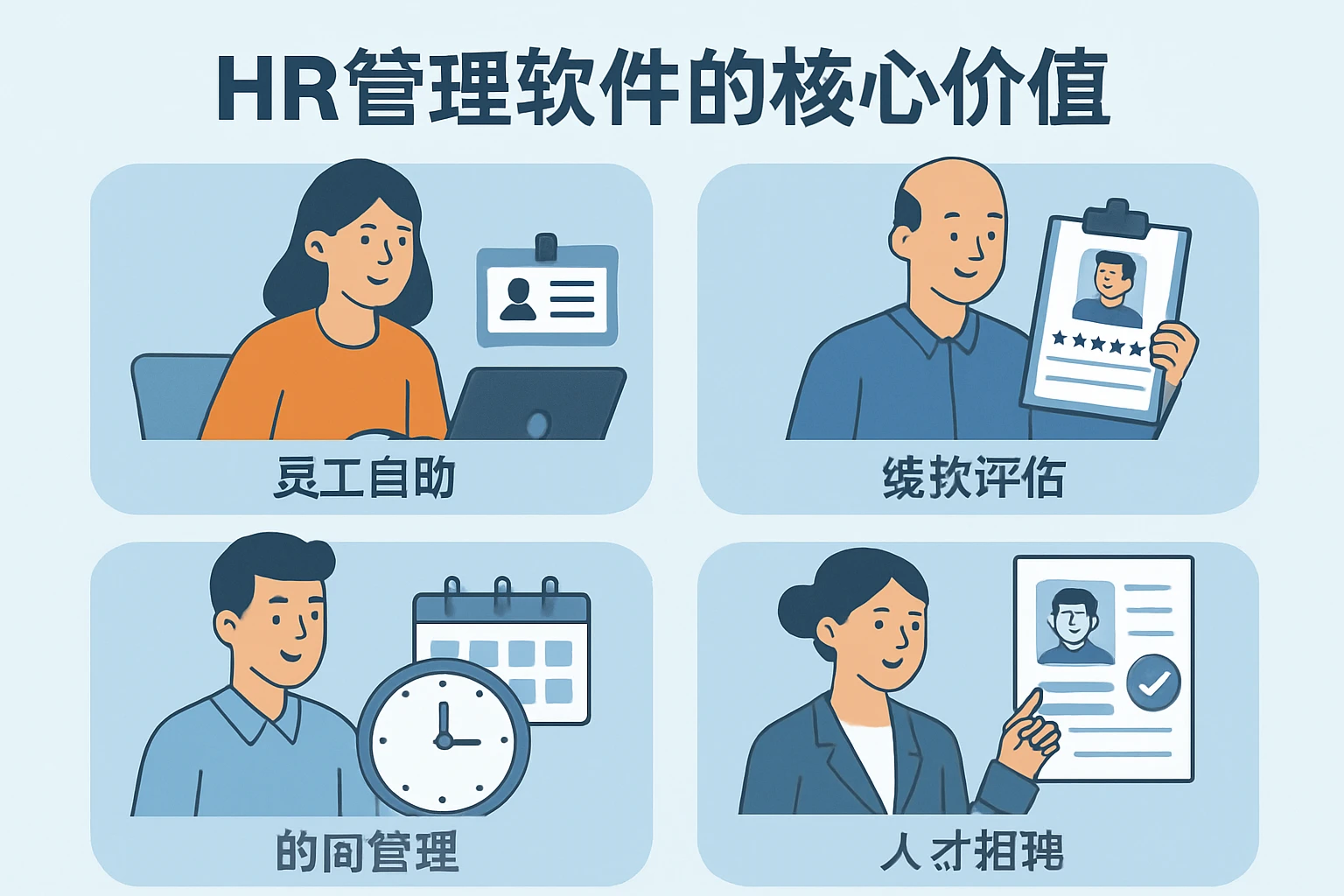 HR管理软件的核心价值