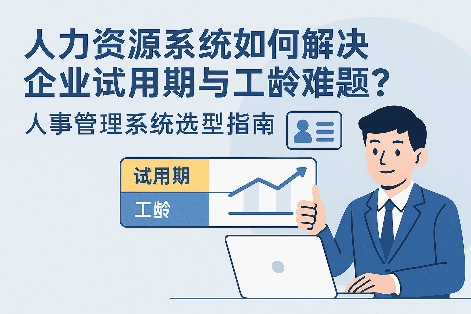人力资源系统如何解决企业试用期与工龄难题?人事管理系统选型指南